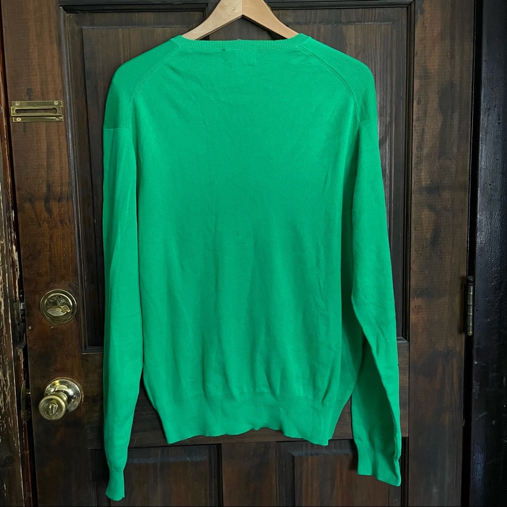 POLO Ralph Lauren Pima Cotton V-Neck Sweater - Picture 5 of 5
